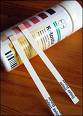 Urine ketone strips can be used to detect ketones in urine.